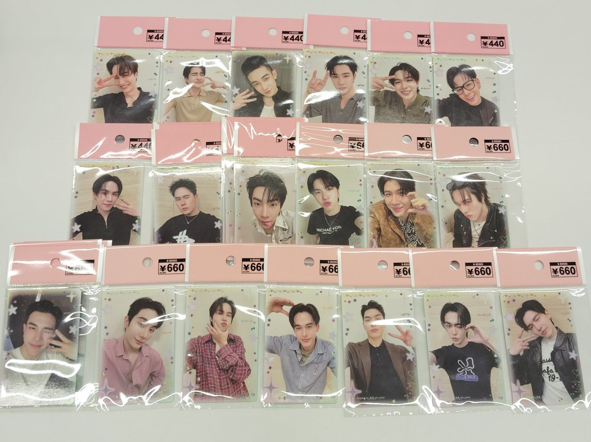 GMMTV POP UP STORE OSAKAトレカ 6パック 入荷情報】 #GMMTV POP UP STORE IN OSAKA のトレカが多数入荷しました