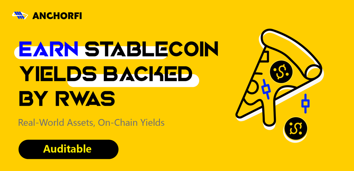 AnchorFi_'s tweet photo. AnchorFi offers on-chain access to stable yield products backed by real-world assets.
๐ผ Corporate loans
๐ Real estate income
๐ Invoice receivables
Earn predictable returns. Transparently.
#StableYield #OnChainFinance #AnchorFi https://t.co/txsl5RvQ8v
