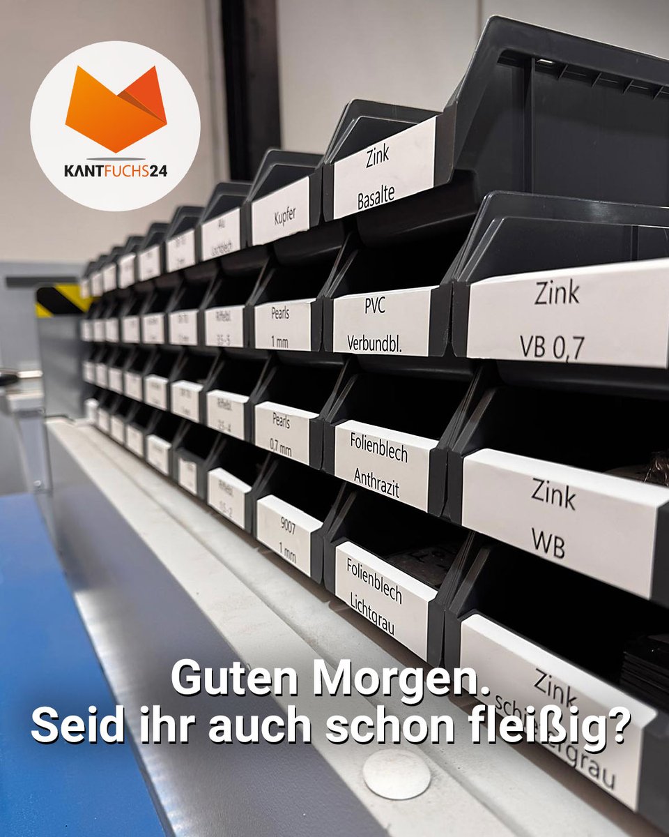 Der Tag beginnt früh – und wir auch 💪☀️
Bei #kantfuchs24 sind wir schon am Morgen fleißig bei der Arbeit, damit alles zuverlässig und termingerecht läuft. Einsatz, Qualität und Teamarbeit stehen bei uns an erster Stelle 🦊

#metallverarbeitung #mauerabdeckung #stahl #edelstahl