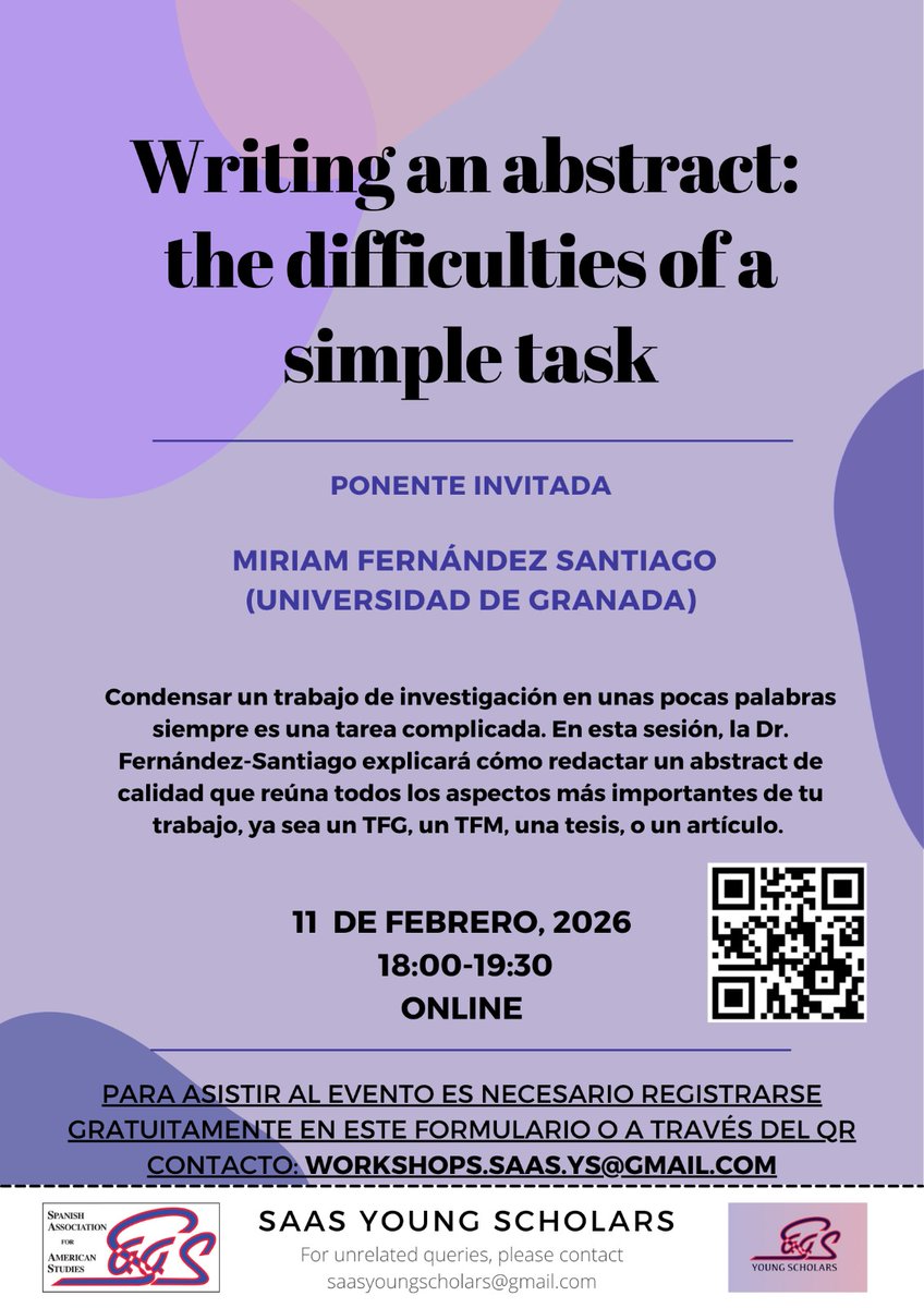 SAAS Young Scholars tweet media