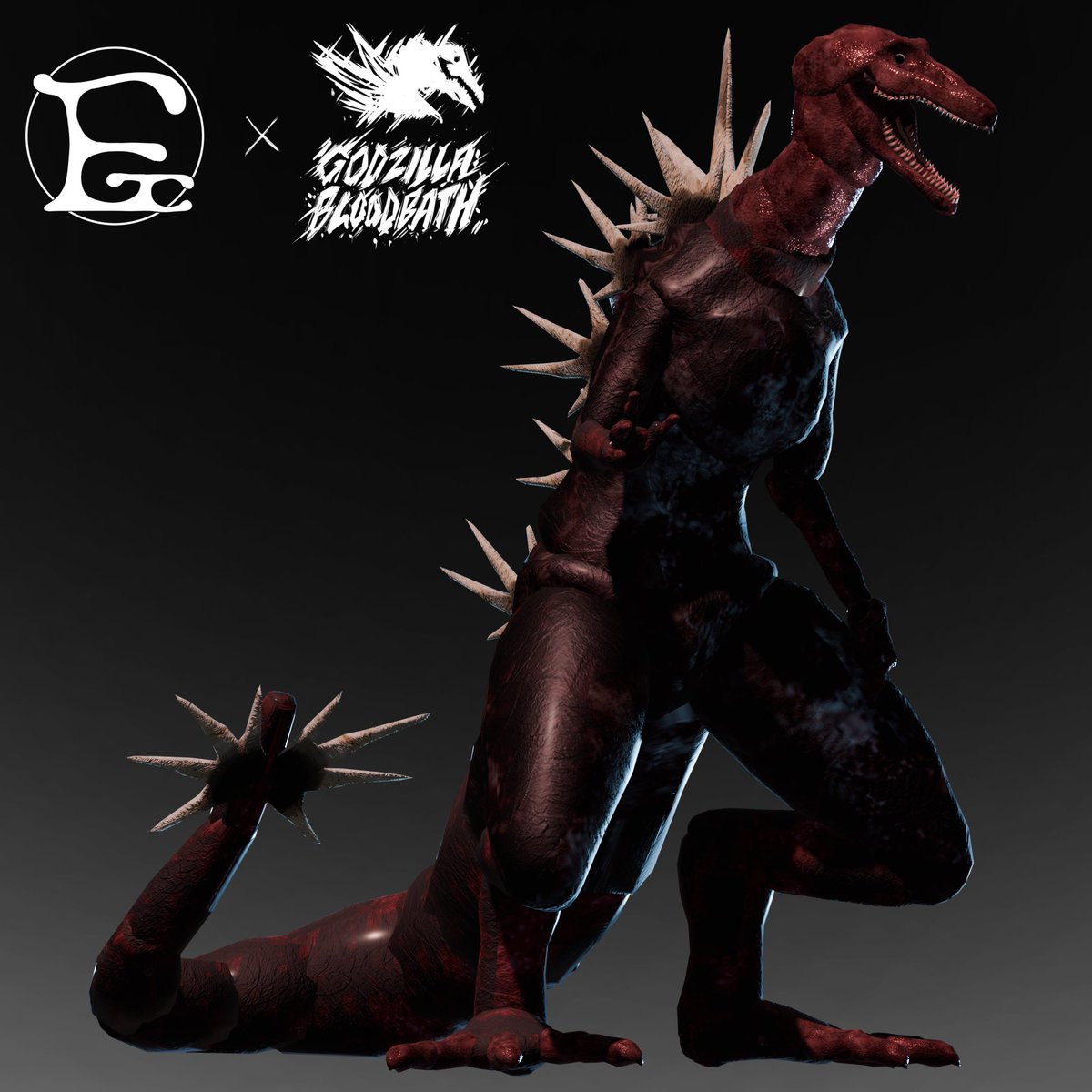 FGCROBLOX's tweet image. i'm glad to announce our first addition to the roster of FGC.

Godzilla Bloodbath / Grin will be joining the battle!