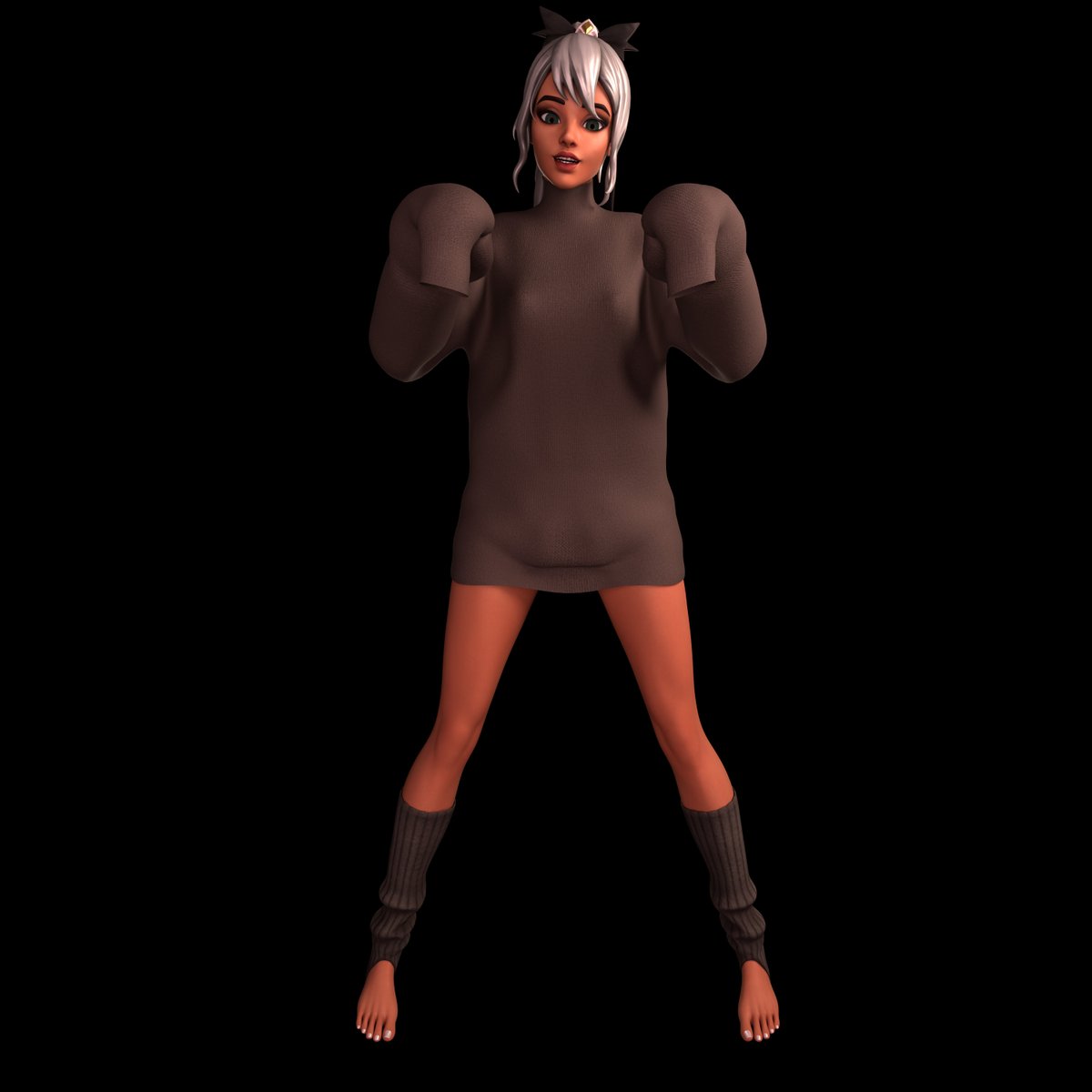 Trying to make cute outfits for Clara. Hope they come out good. 😜