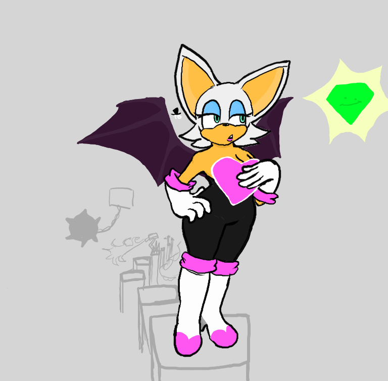 Trolled_Bob's tweet photo. Rouge the bat https://t.co/zmoEL3hz5I
