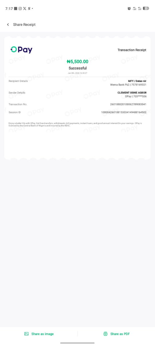 7_FOOT_TITAN's tweet image. @OPay_NG wema said you should request for a recall of the transaction from your end, you said I should send you the receiving bank account statement, I did and you are still telling me the same rubbish, please refund my money. #returnmymoney
