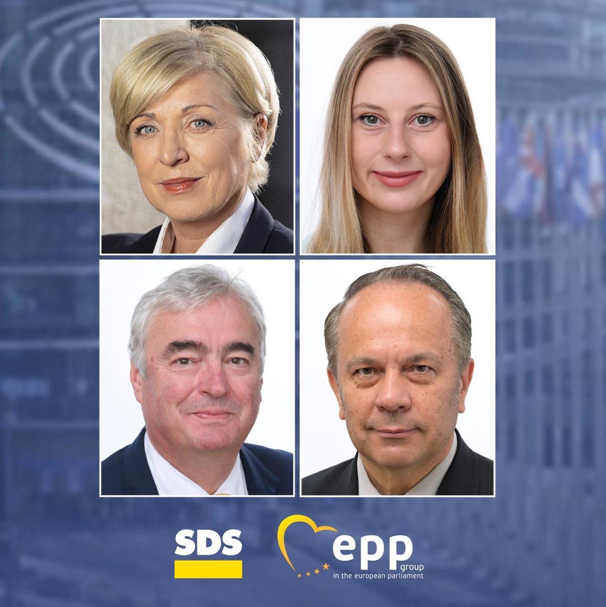 Delegacija <a href="/strankaSDS/">SDS</a> v Evropskem parlamentu današnjega predloga nezaupnice proti predsednici Evropske komisije <a href="/vonderleyen/">Ursula von der Leyen</a> ne bo podprla.