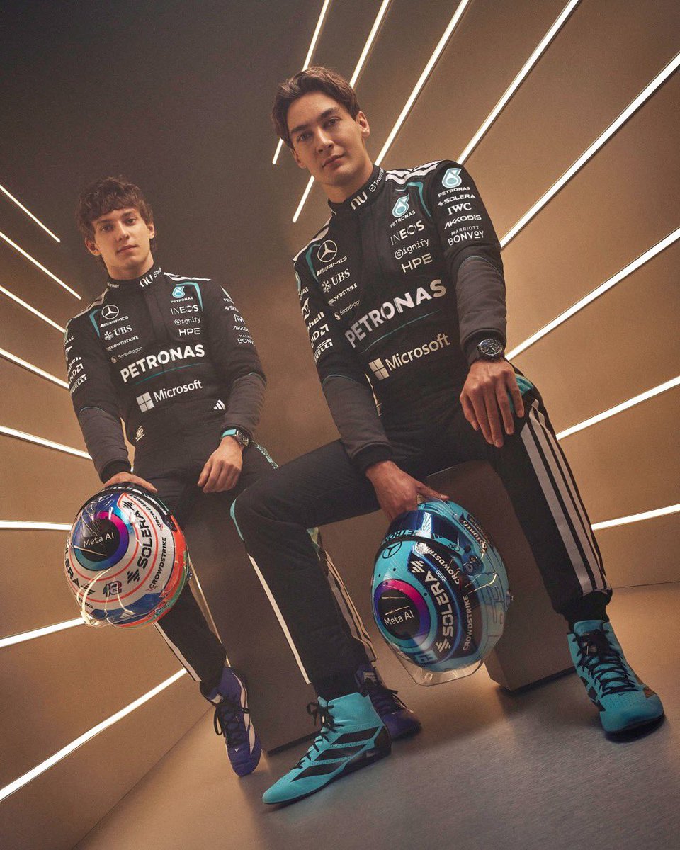 Mercedes presenta su nuevo W17 y su nuevo patrocinador Microsoft, además de Nu, anunciado también en el previo. Son los favoritos para tener el motor referencia, al menos en un inicio. Pero McLaren, además de Williams y Alpine también lo llevarán. Ruedan hoy en Silverstone. #f1