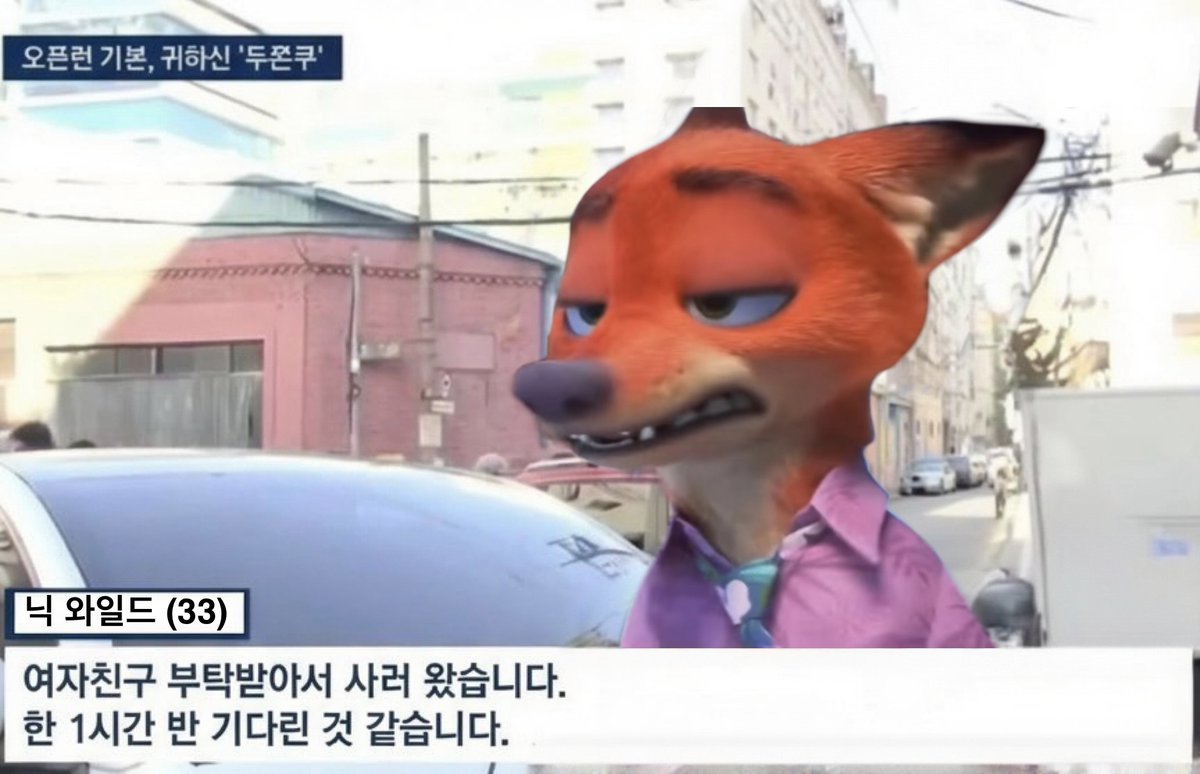 youaremyfluffle's tweet photo. 홍당무 위해 오픈런하는 상여우
#닉주디 https://t.co/yJZlwP1Ai6