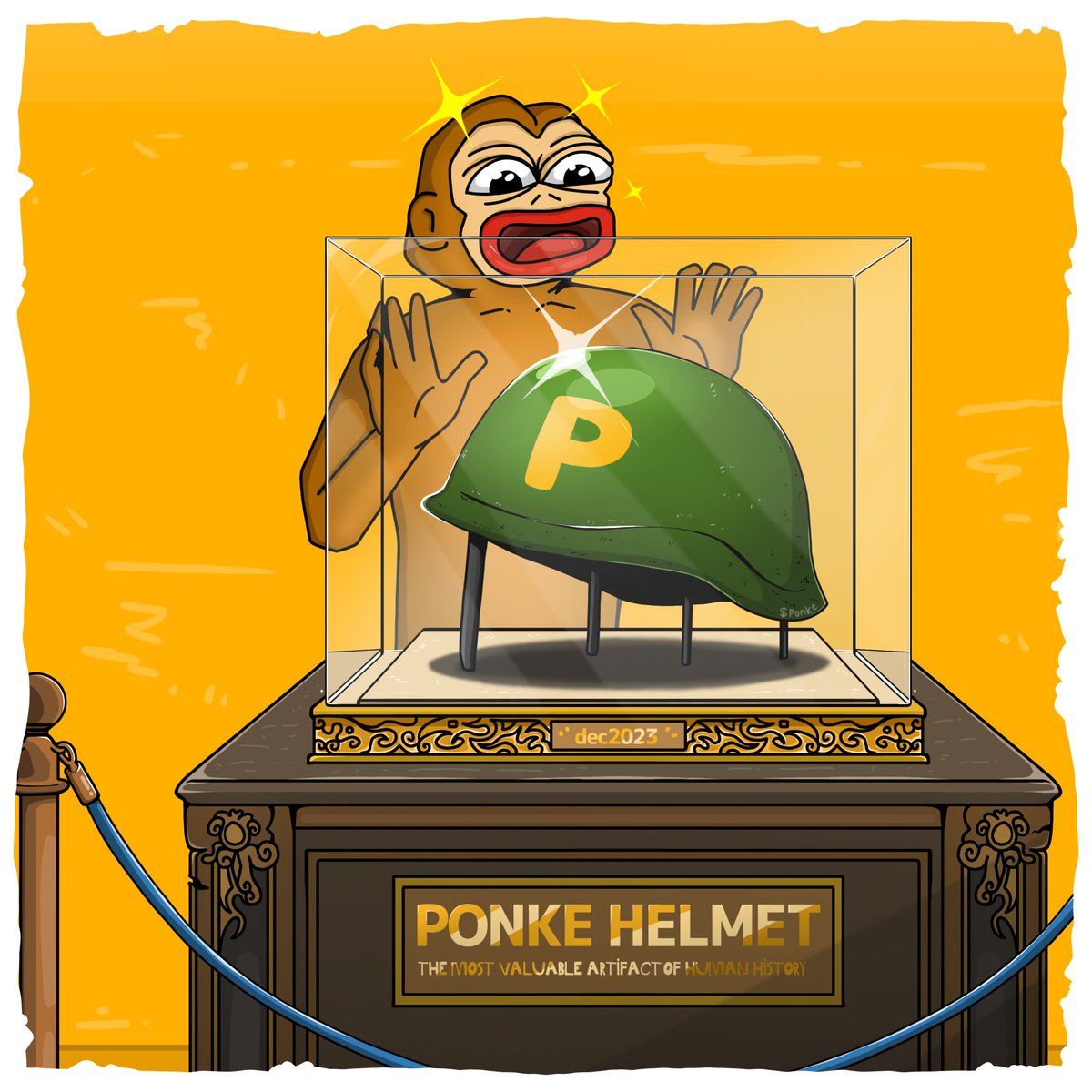 arslancyan's tweet image. pov in the future 🪖 ~  $PONKE