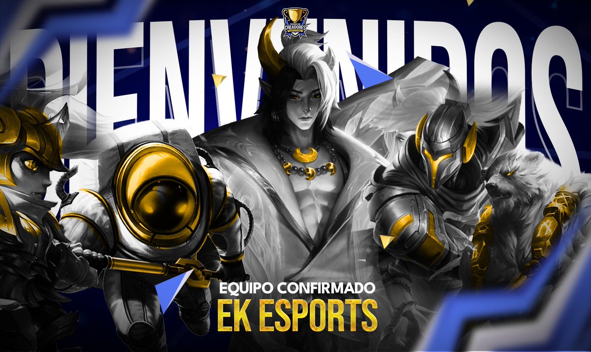 🔥 TERCER EQUIPO CONFIRMADO 🔥

El Torneo de Creadores de League of Legends sigue creciendo.

🧢 Capitán: <a href="/EspetosMaker/">espetos maker</a> 
👥 Equipo: EK ESPORTS
– <a href="/Igridffs/">Valdivieso</a> 
– <a href="/PuBaAlex/">AlexPuBa</a> 
– <a href="/nilloo23/">Juan</a> 
– Sorax

💰 Este equipo competirá por llevarse 250€

Seguimos sumando equipos 👀
Muy pronto, más