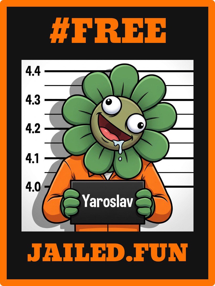 i got life sentence 😭💀

moving into <a href="/Jaileddotfun/">Jailed</a> soon

[ drop your mugshot here👇]