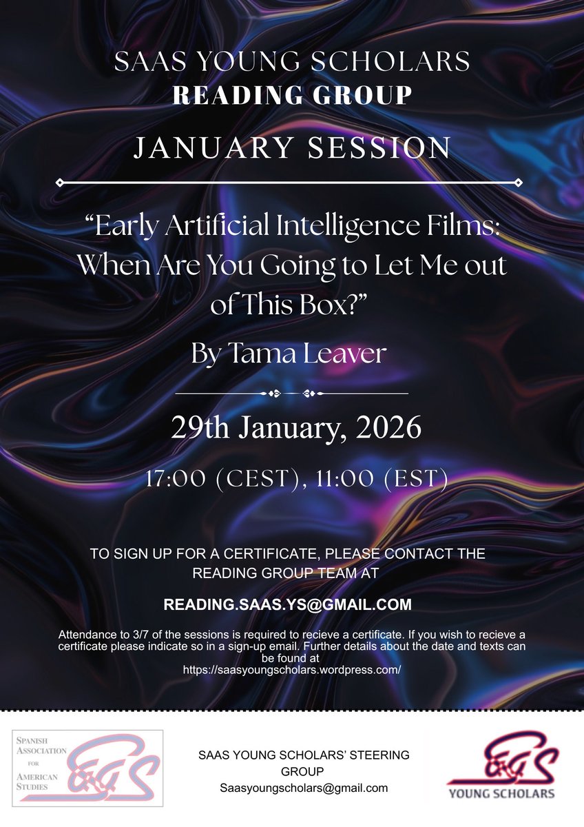 SAAS Young Scholars tweet media