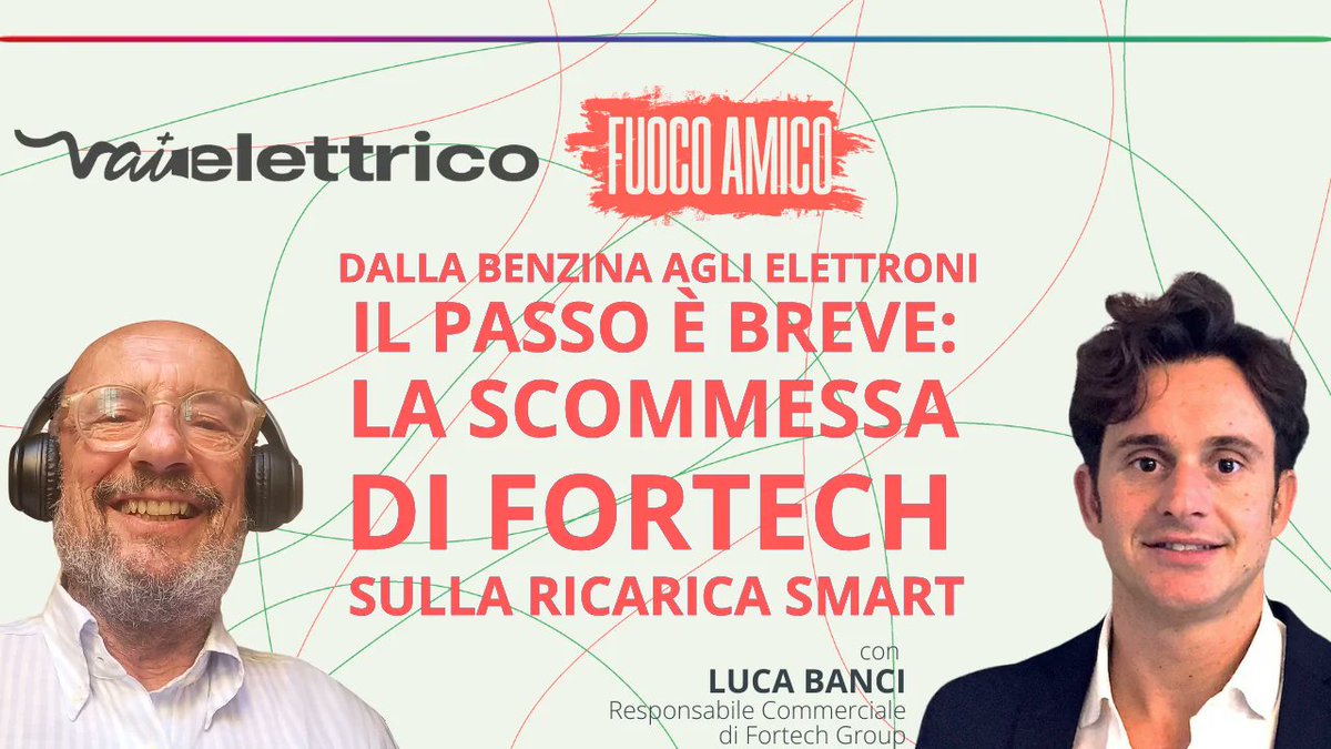 vaielettrico's tweet image. Nell'ultima puntata di Fuoco Amico Massimo Degli Esposti intervista Luca Banci, responsabile commerciale  #Fortech. Sempre più protagonista nel settore della ricarica➡️➡️ vaielettrico.it/fortech-la-sua… @gianbasilio