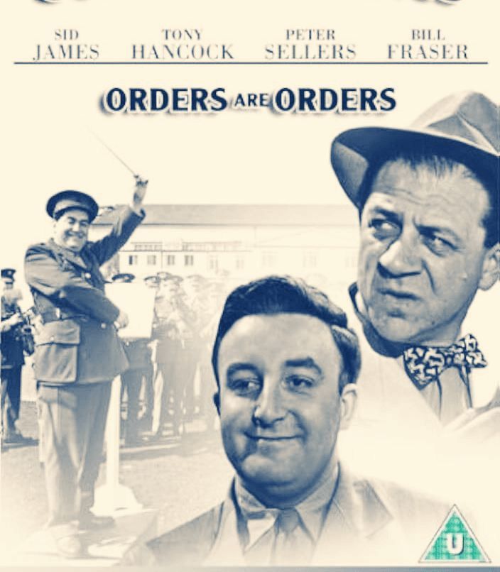 TalkingPicsTV's tweet image. Morning chuckles with #PeterSellers #SidJames #TonyHancock in:

😆 ORDERS ARE ORDERS (1954) 11:20am comedy #TPTVsubtitles