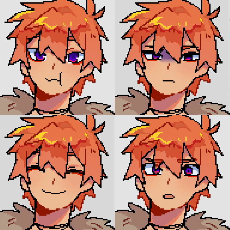 he's um pretty fly for a demon or something idk pack it up