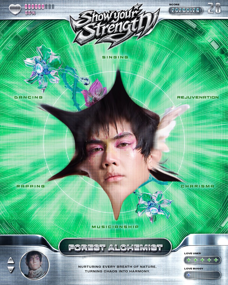 PROXIE_Official's tweet image. ใกล้ #PROXIE_The3rdConcert เข้ามาทุกทีร์ร์
(คุณหนู)เฮียเลยอยากชวนทุกคนมาโชว์พลังของทีม 💚#TeamForestAlchemist
‘นักเล่นแร่แปรธาตุแห่งพงไพร’ ผู้เปรียบเสมือนชีวิตที่คอยหล่อเลี้ยงทีม และเป็นลมหายใจอันอ่อนโยนบนดาวดวงนี้𓂃 ࣪˖ ִֶָ𐀔⋆˚࿔

มาปล่อยพลังให้เต็มที่ในโควทเลยนะครับ…