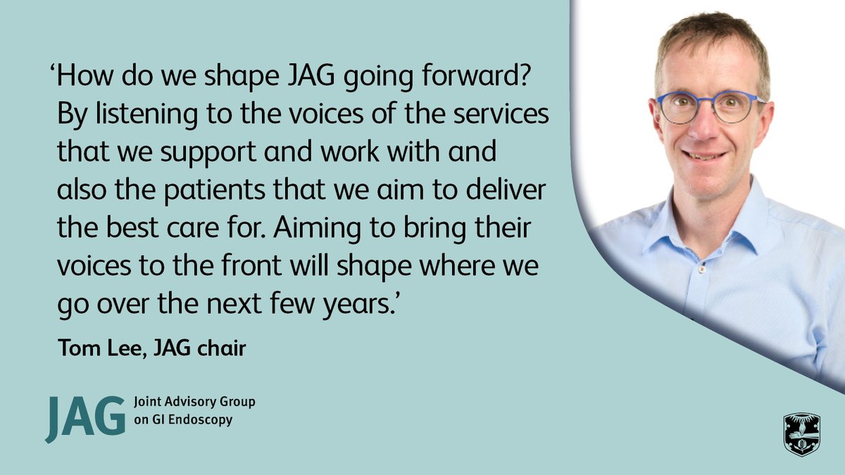 JAG_Endoscopy's tweet photo. 📢Listen to our new podcast with JAG chair Tom Lee!  

We ask Tom about his career journey and what he envisions for the future of JAG.   

You can listen here: https://t.co/NZmpOlOnWi https://t.co/7oSZwiXsXw