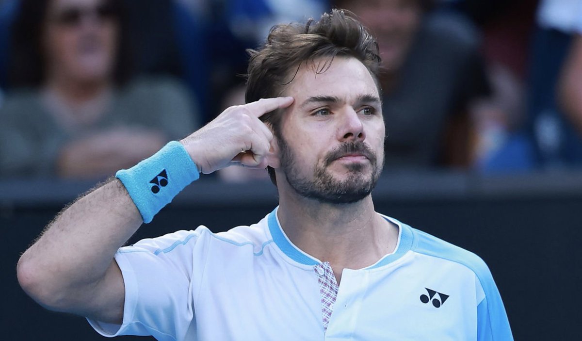 2014 champ Stan Wawrinka, 41yo in two months, stays alive in his last #AusOpen, beats Arthur Gea 4-6, 6-3, 3-6, 7-5, 7-6(10-3) in 4h30 to reach the 3rd round.

First time he wins back to back tour-level matches since 2024

First Grand Slam R3 since US Open 2023.

INCREDIBLE!