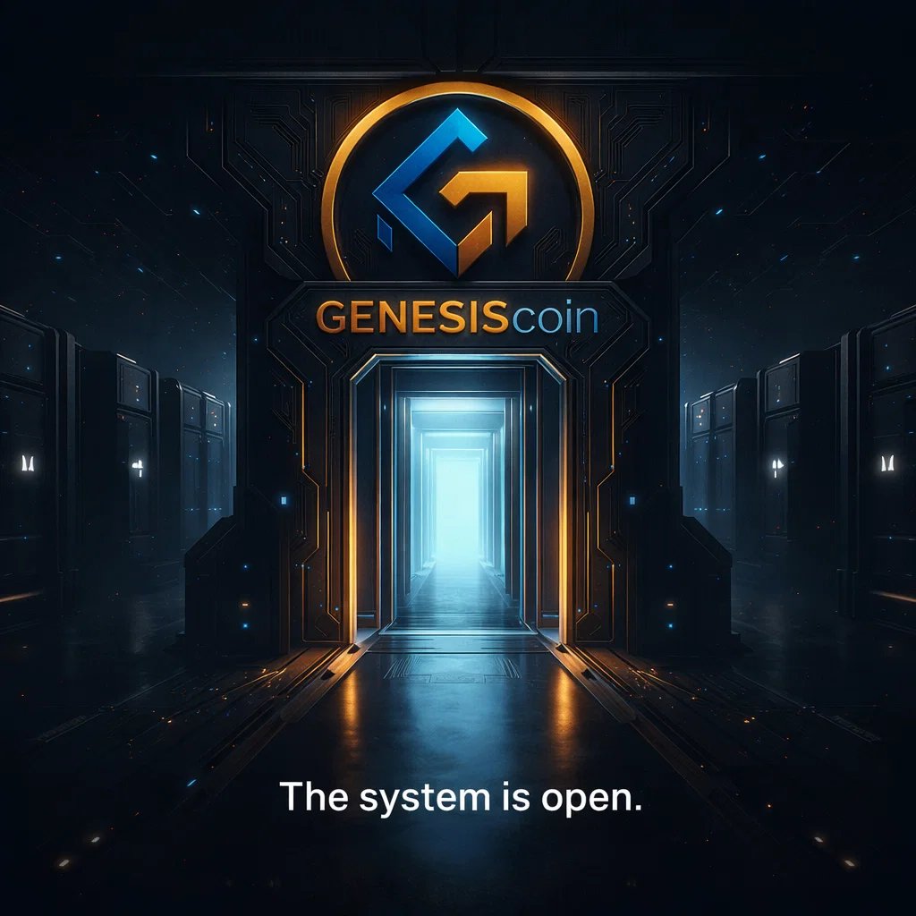 GENcoinCore's tweet image. System open.
Execution ongoing.
Access is live.
No countdown.
No promises.
Code is live.
Entry window is active.
Verify. Connect. Decide.

#ProofBeforePromise #SmartContracts #OnChain #Web3Dev #CryptoDev #DeFi #GENESIScoin