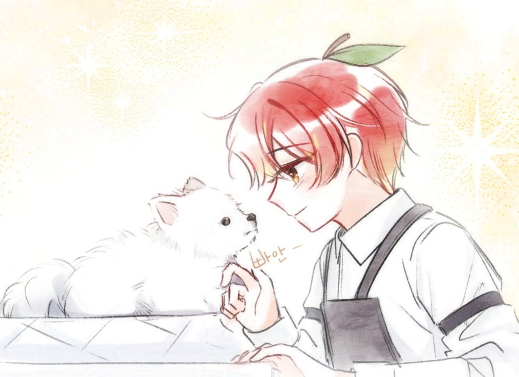 #팀샐러드 #팀샐 #마인애플 #마플

모모랑 교감중