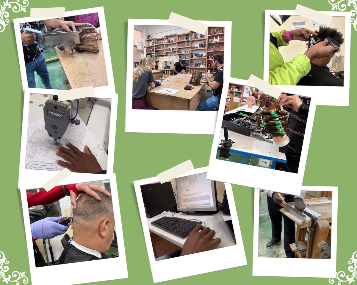 🙌✨ ¡En la Asociación Lakoma Madrid seguimos en marcha con nuestros talleres de carpintería, peluquería, informática, costura y arteterapia! 

#impulsa2 #madrid #proyecto2026 #social #formacion #voluntariado #sensibilización