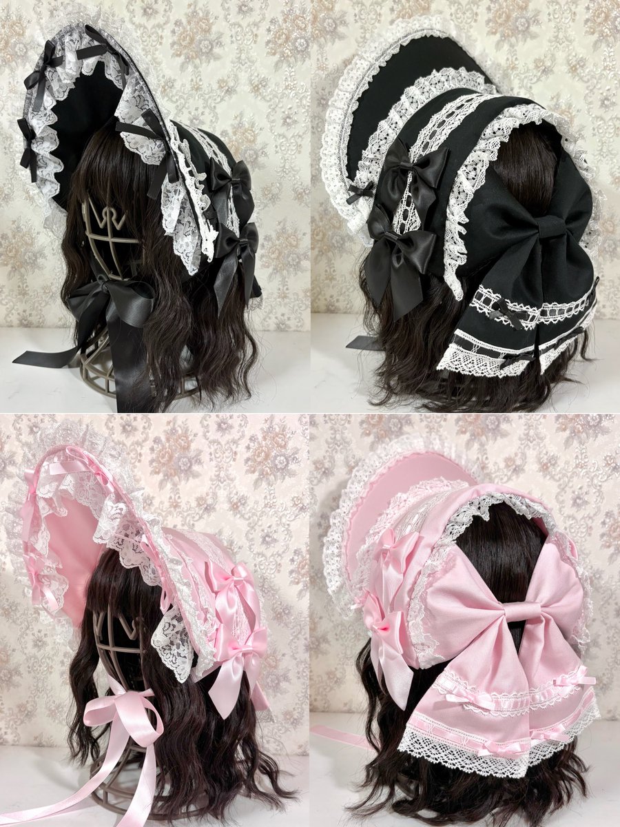 マシュマロリボンボンネット リボン型のボンネット🎀 #ロマアラ #ドリシン