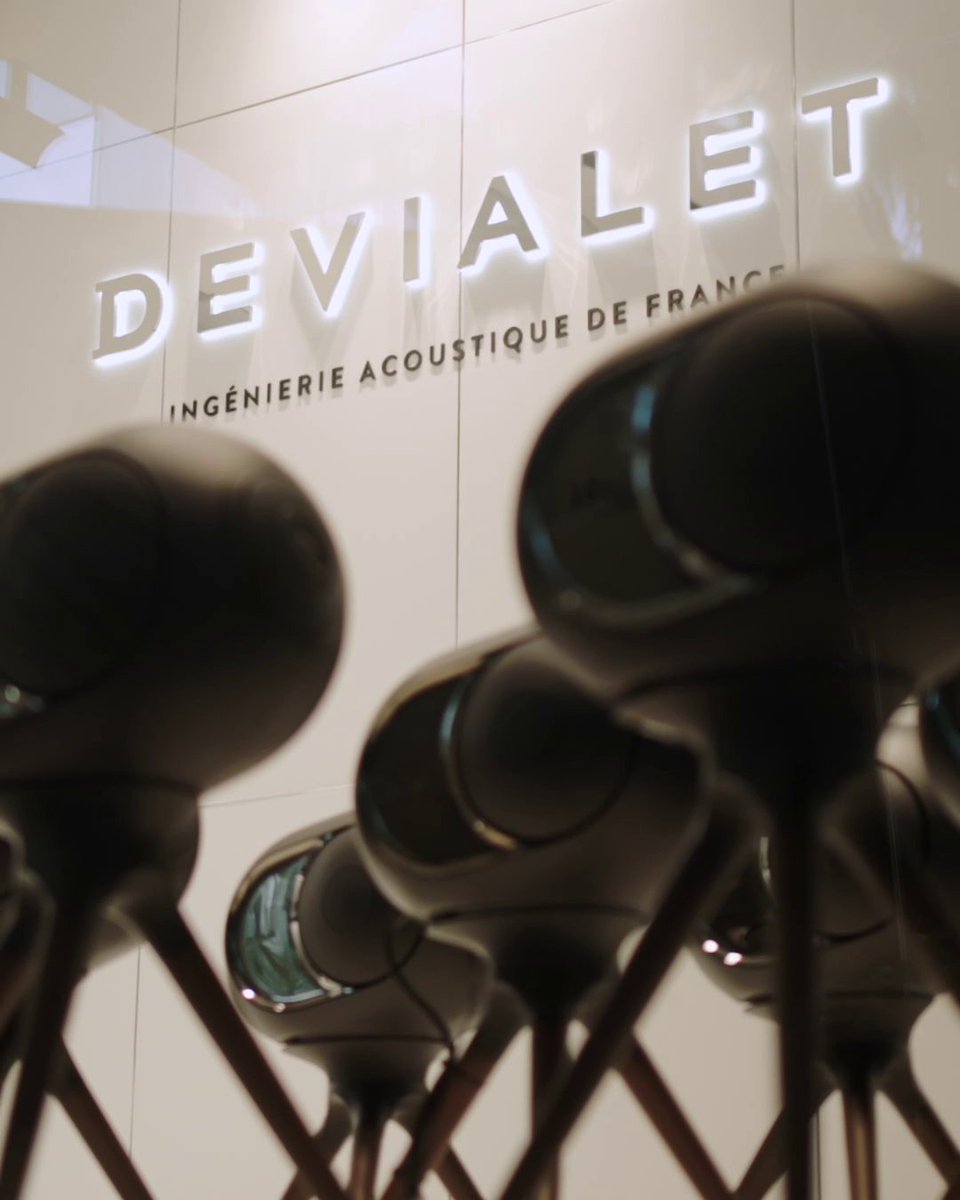 DEVIALET's tweet photo. Why just look, touch, listen? Feeling is believing.

Enter a new era of Devialet retail—where products become presence, and every inch of the space is the experience.

Come and encounter sound: https://t.co/AYGxrbherR

#Devialet #AliveWithSound https://t.co/nEKnRONMoT