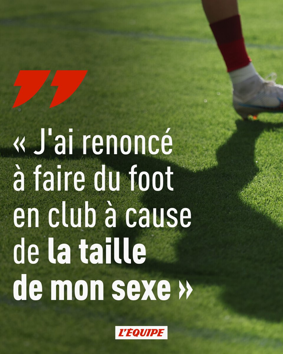lequipe's tweet image. De l'amour du foot à l'inquiétude du vestiaire, l'auteur et documentariste Sikou Niakaté, 34 ans, raconte le corps qui devient une tare, la honte qui prend le pas sur tout et le poids de la masculinité fantasmée.

➡️ l.lequipe.fr/NGZ