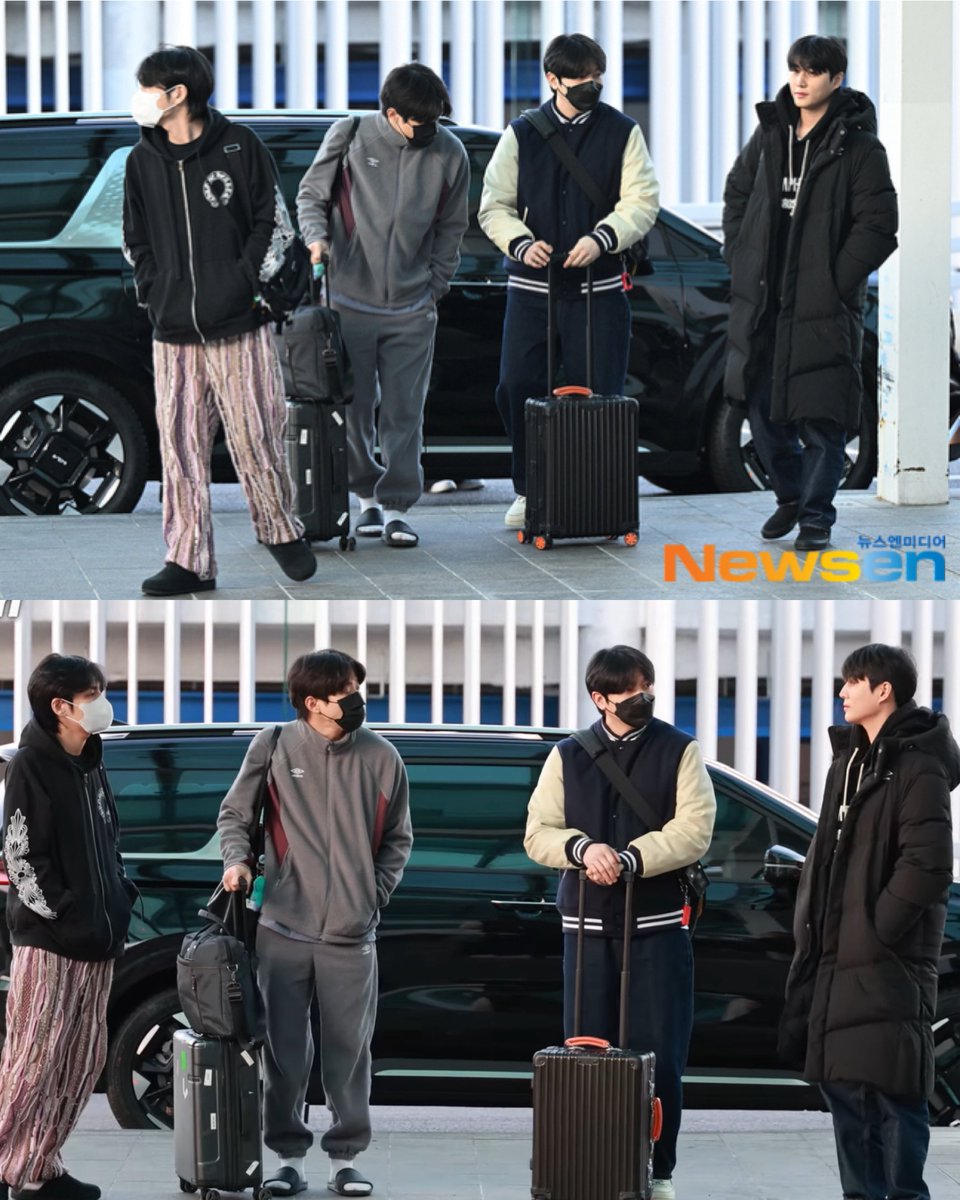 philconcerts's tweet image. DAY6 at the Incheon Airport on the way to the Philippines for DAY6 10th Anniversary Tour &amp;lt;The DECADE&amp;gt; in MANILA, happening at the MOA Arena on January 24 ✈️

#DAY6inManila tickets via SM Tickets. 

@livenationph