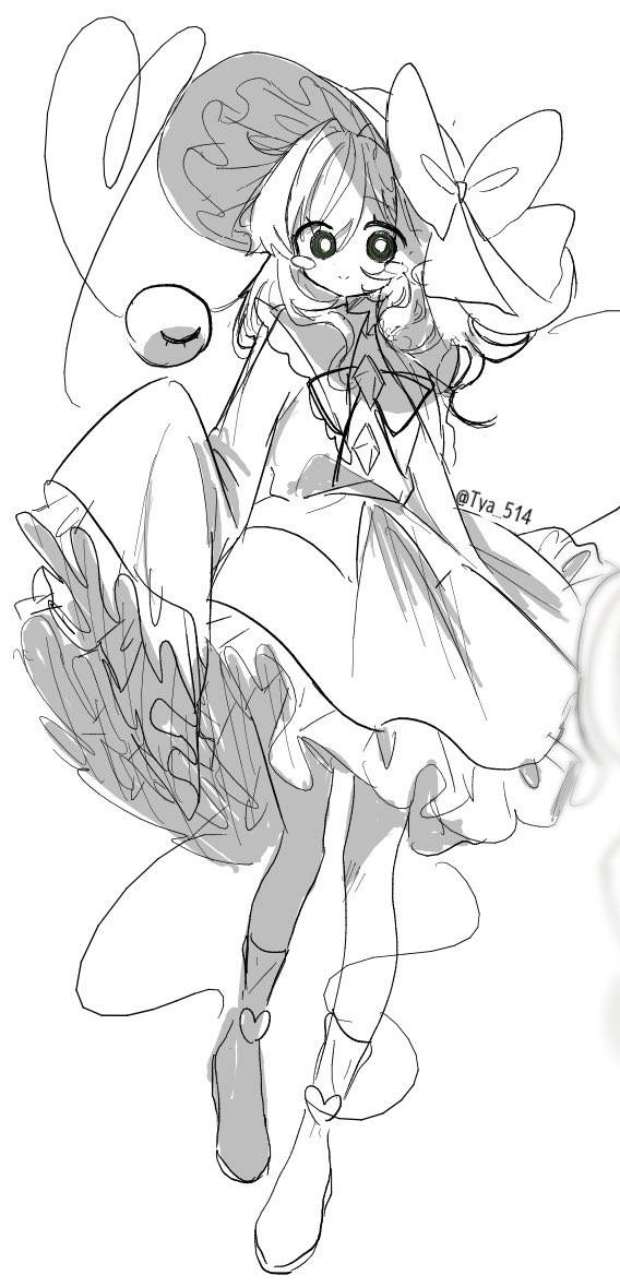 野良絵チャ行ってこいしちゃん描いてきた