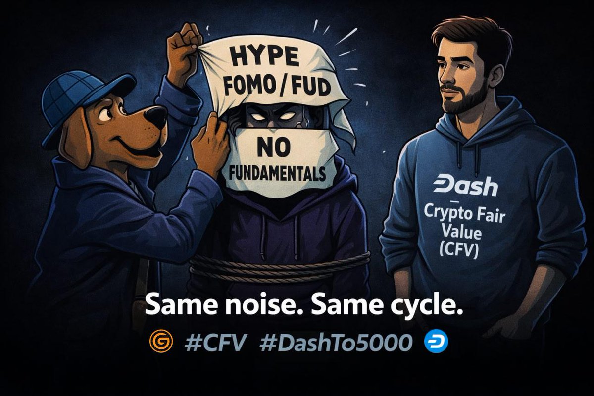 Every cycle is the same. The names change, not the substance. Noise above.  #Fundamentals below. Learn more about the Crypto Fair Value (#CFV) formula  created by @JohnWGotts, Founder of @DigitalGoldOrg, who in