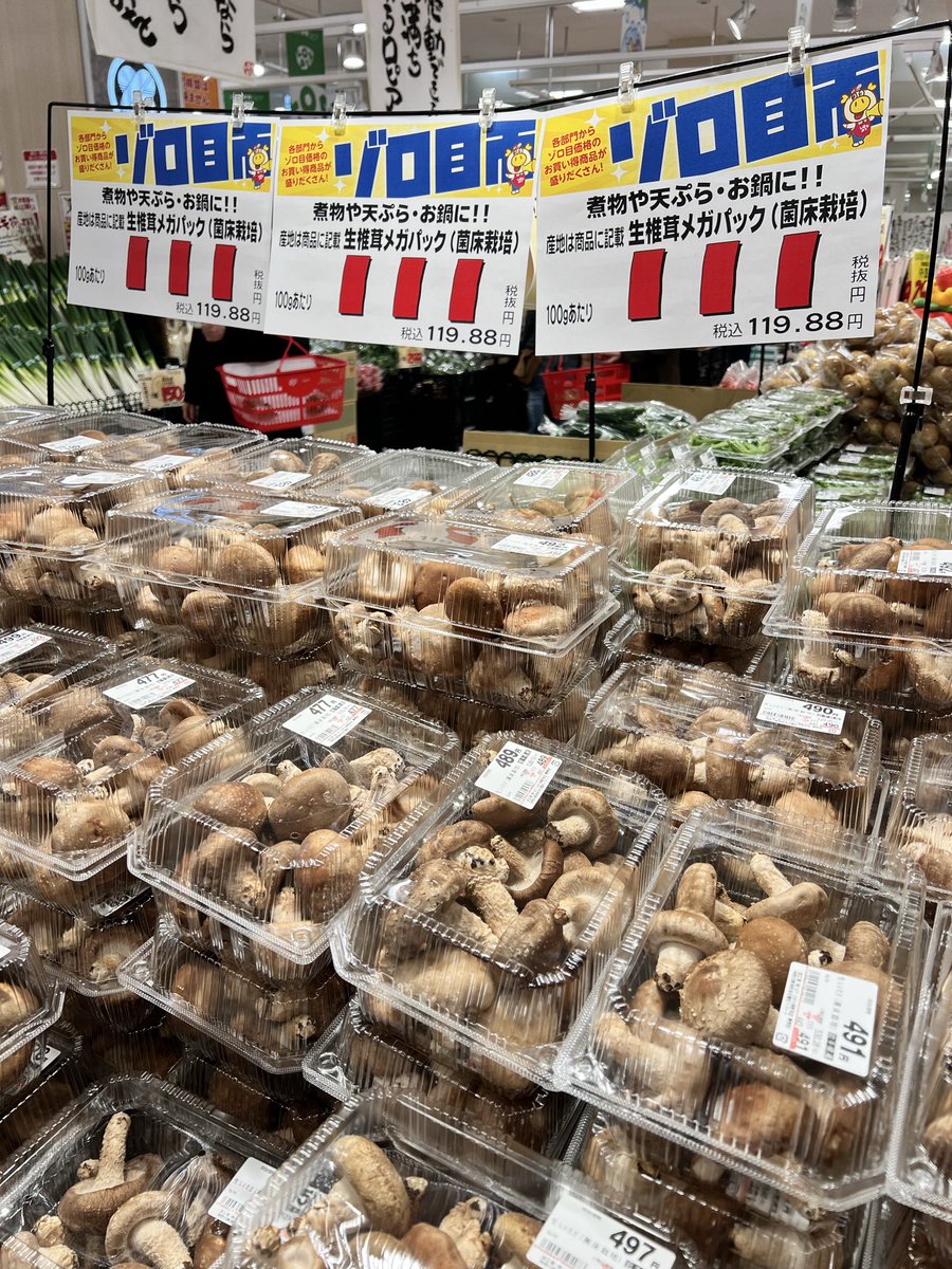 lopia_official's tweet image. 毎月11日･22日はお買い得デー♪

#ゾロ目  ✌︎︎(´ °∀︎°`)✌︎︎

何を買いだめしようかな？🛒

#ロピア #お買い得情報