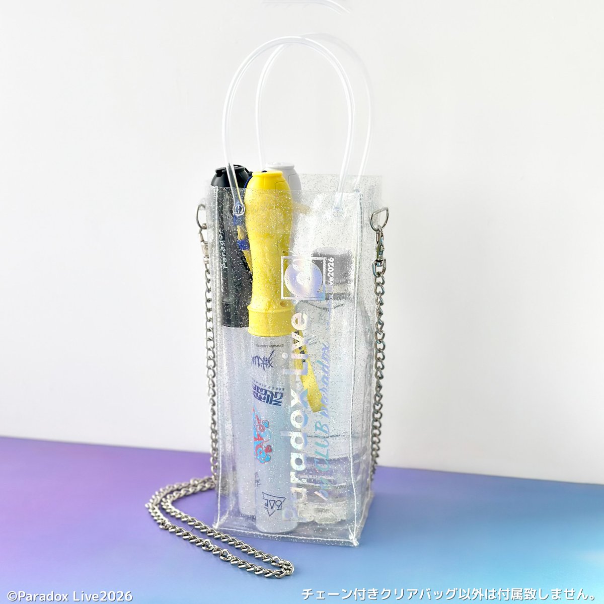 💎FC会員限定グッズ💎受注受付中／ ✨チェーン付きクリアバッグ✨ 持ち