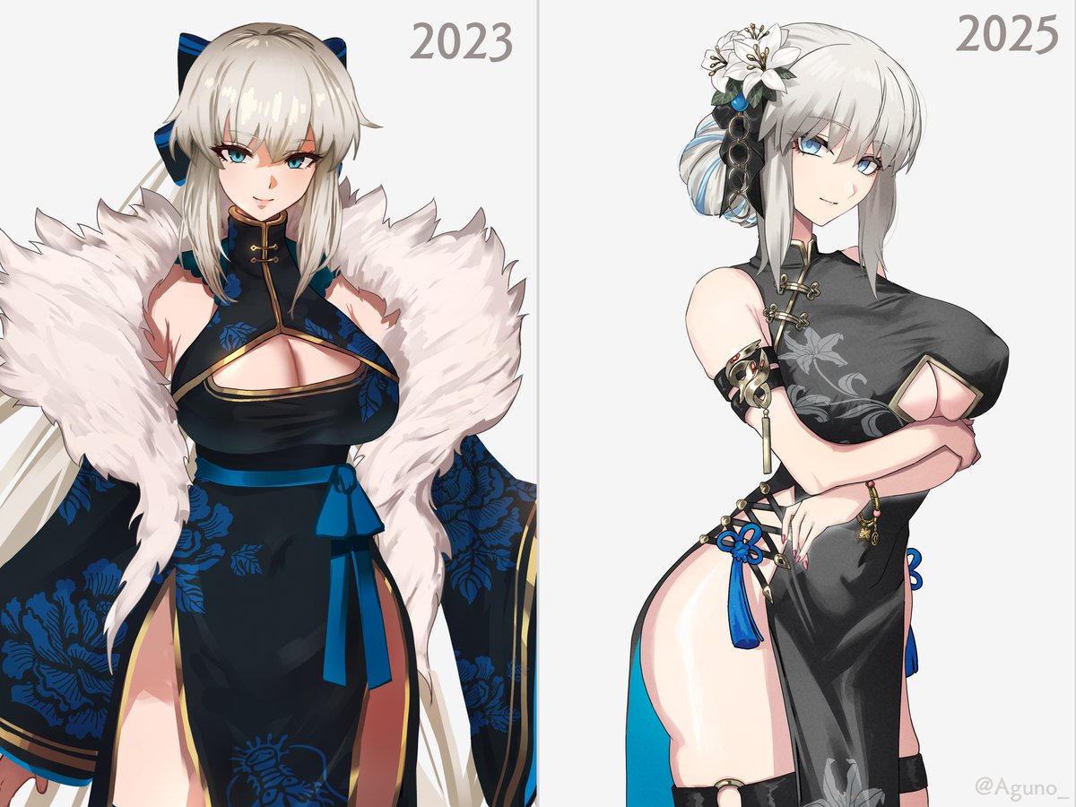 モルガン、2年で上手くなったかも!
胸だけ最初から解像度高くて笑うが

#FGO 