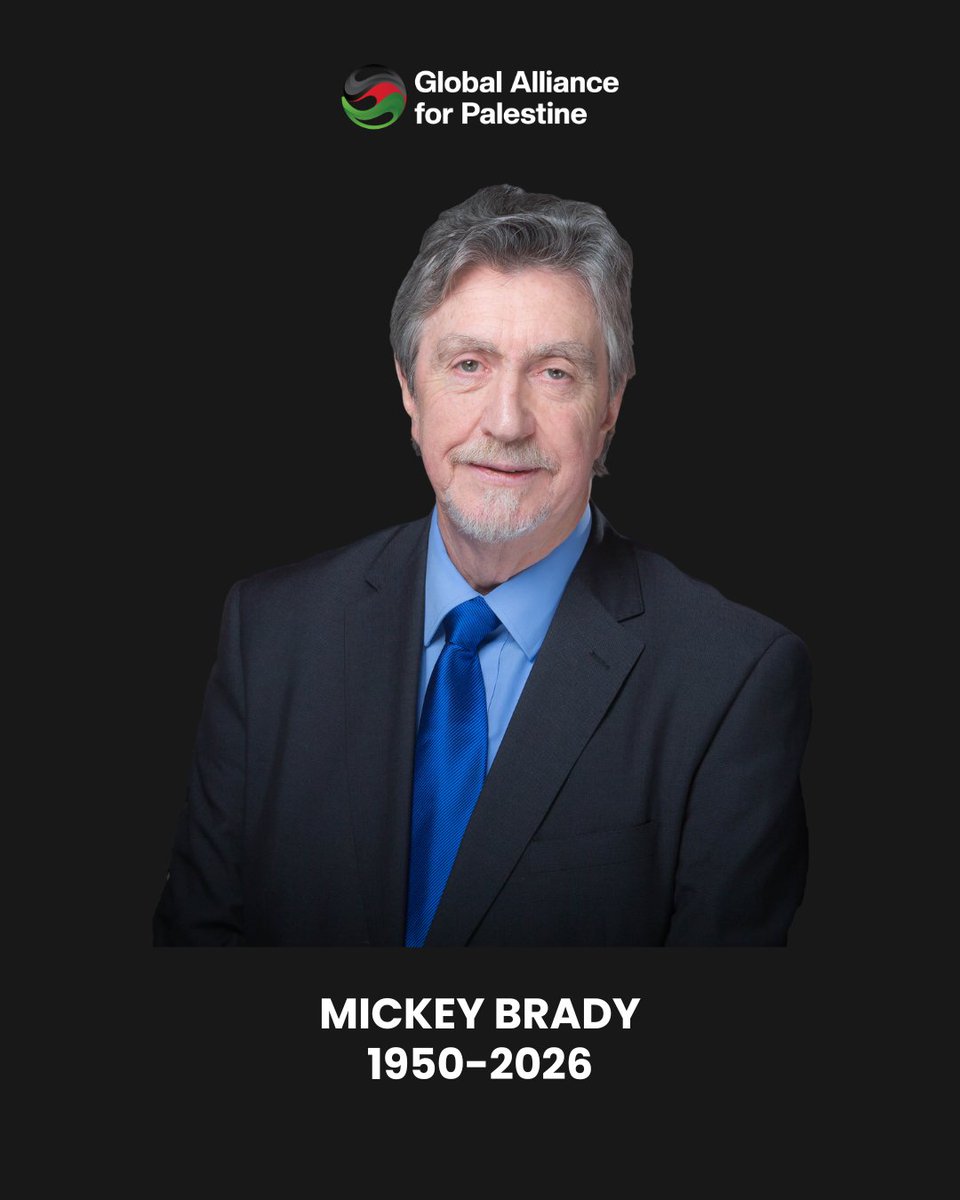We are deeply saddened by the news of the passing of Mickey Brady. We send our heartfelt condolences to his family, his friends, and all of his comrades in Sinn Féin. 

He understood instinctively that no one is free until we are all free. 

He will be deeply missed by all of us.