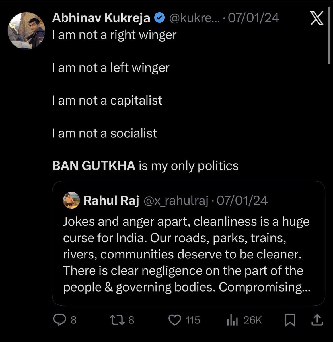 Abhinav Kukreja tweet media
