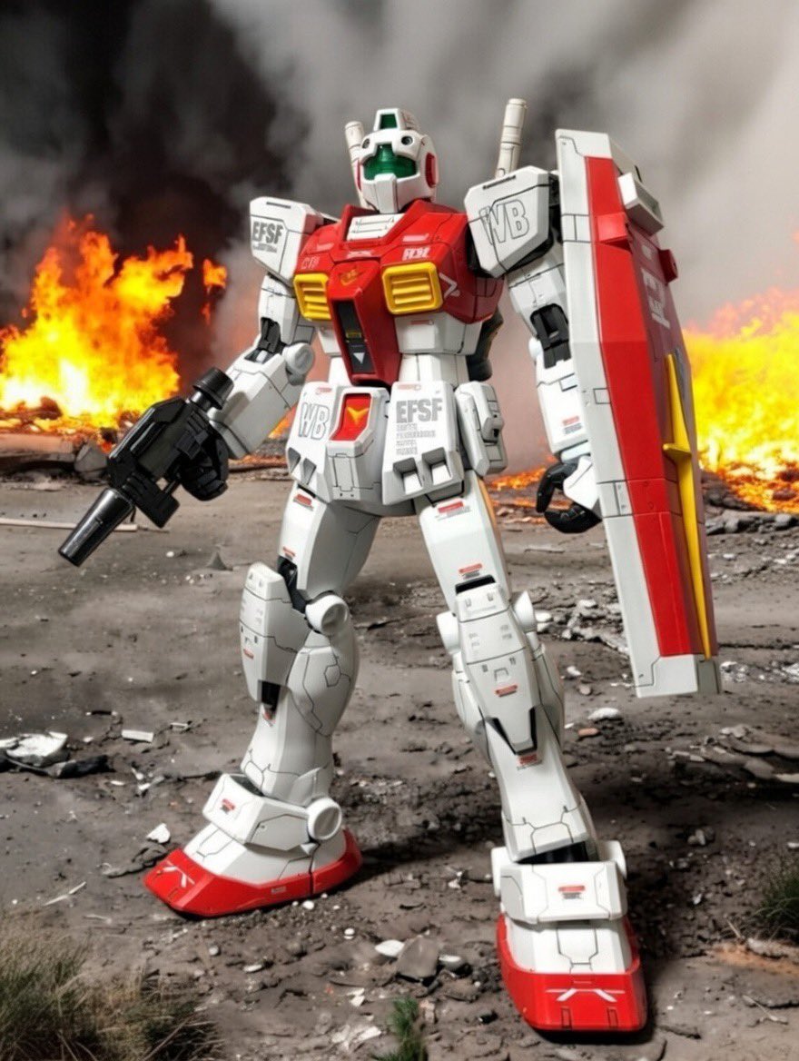 おまえらの素立ちを見せてくれ ＃ジム指揮官機 わいの素立ちをみてくれ🤭