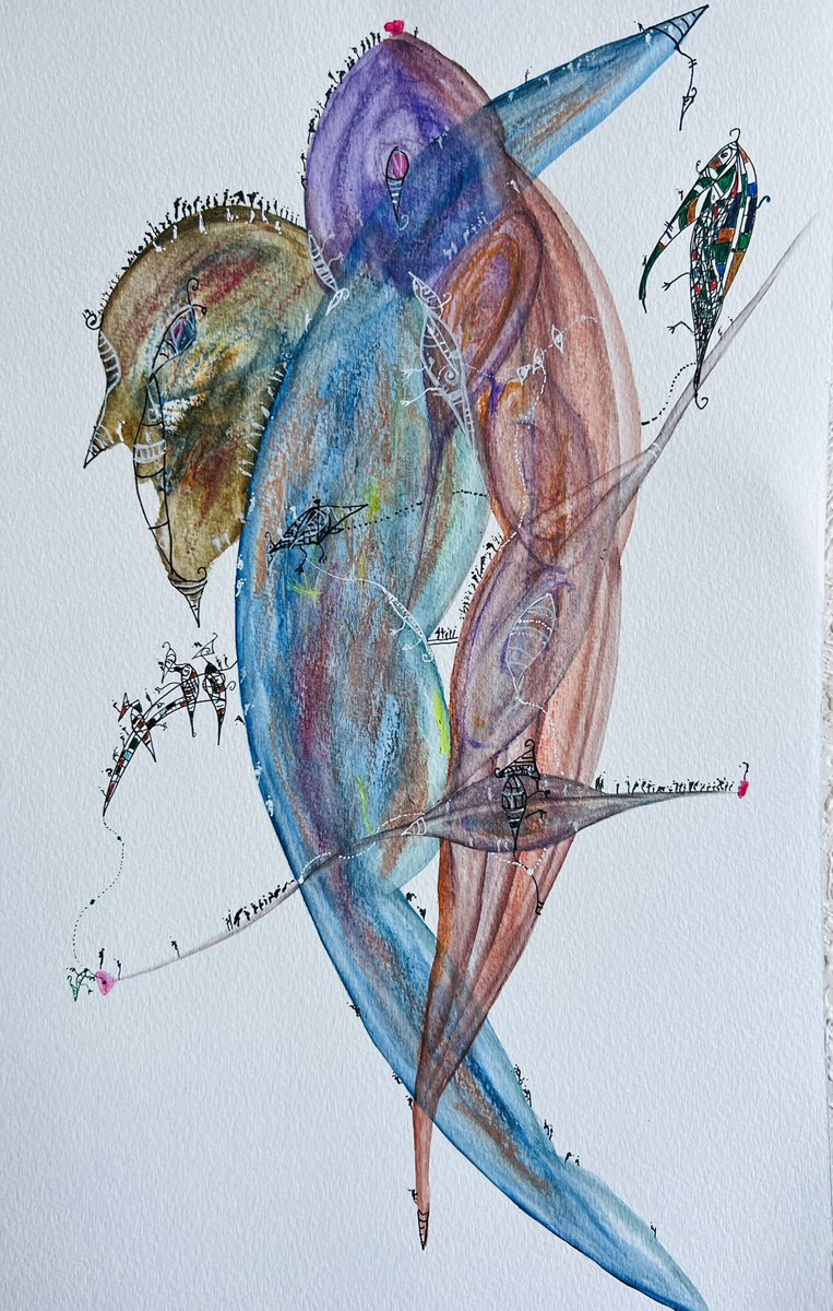 “Antinomian dervishes” 
Painted by Kemal Dinç