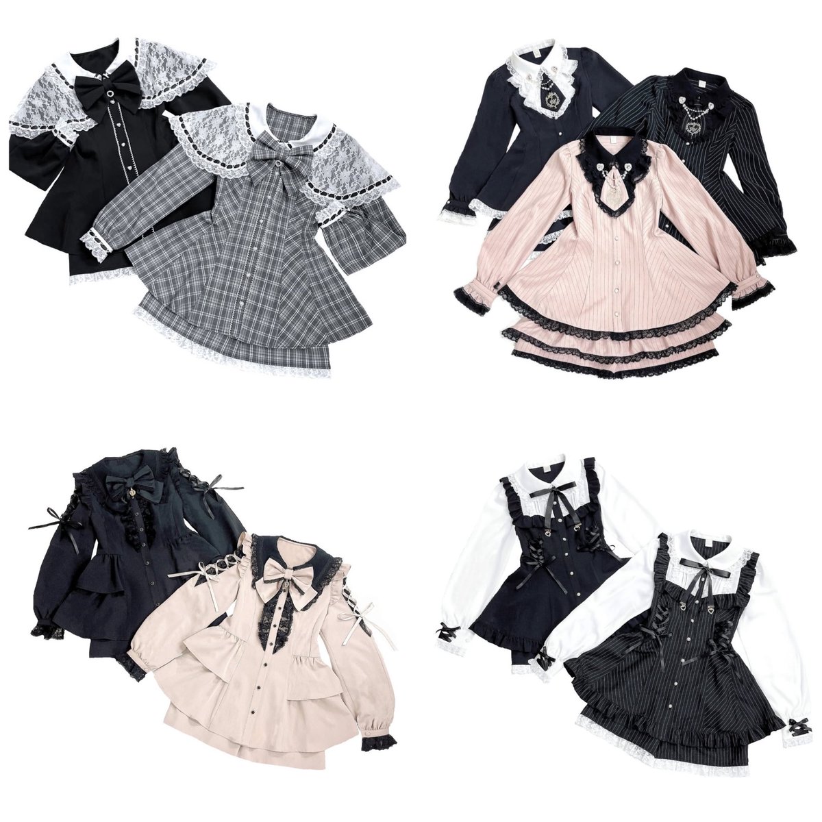 地雷系 Secret Honey セットアップ ゼパちゃん着用 Secret Honey セットアップ ブラック 地雷系