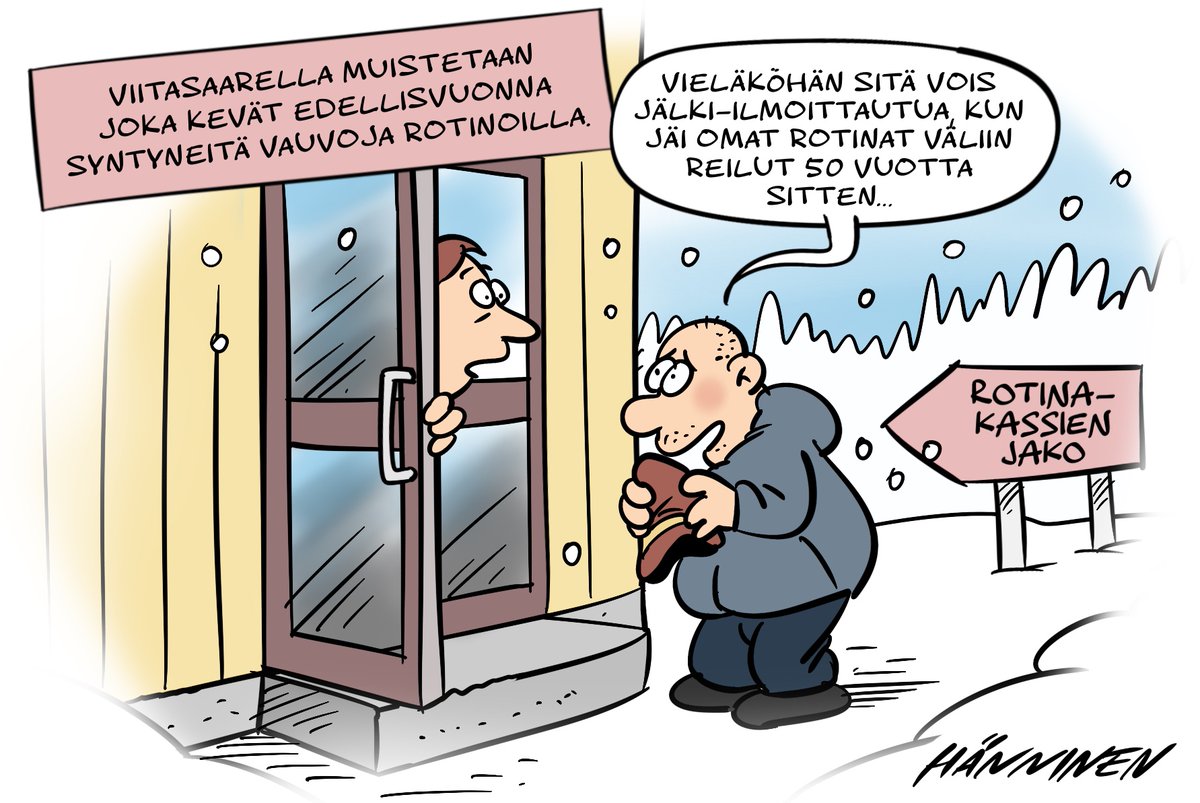 Viitasaaren Seutu 22.1.2026 #pilapiirros #sarjakuva #Viitasaari