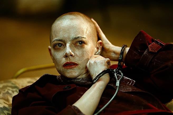 VortexLexa's tweet image. January : 1st film in theater 
Bugonia : 4,5/5 👽
Distress and fear is all it takes for someone to lose their mind in the fragile pursuit of one goal
Whatever the truth, whatever it takes whatever it loses 
Satisfying and pretty film for an ugly and disappointing world