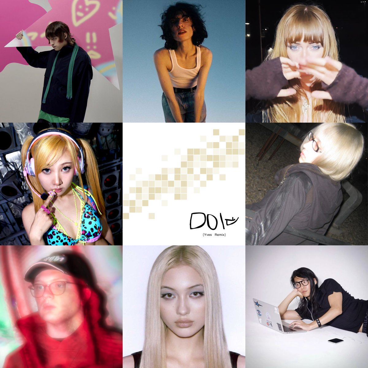 yvesupport's tweet image. Artists react to the announcement of the “Do It (Yves Remix)”:

#YVES #이브