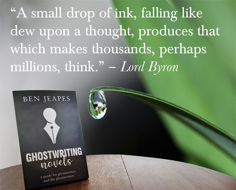 benjeapes's tweet image. For your thoughts to flourish, help is available.
#Creativity #WritingTip #ghostwriting
GHOSTWRITING NOVELS: A GUIDE FOR GHOSTWRITERS AND THE GHOSTWRITTEN. 
ghostwritingnovels.com