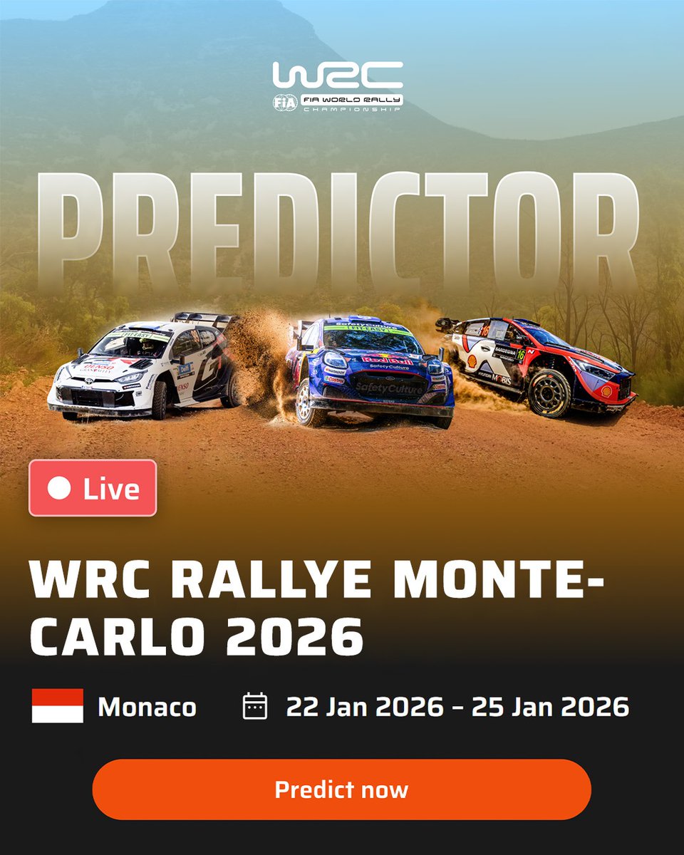 FIA World Rally Championship tweet media