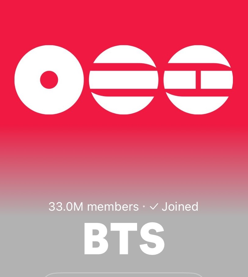 Pk_bts_land's tweet image. BTS has now surpassed 33 million members on Weverse, recording an increase of over 1 million members within the last 10 days.