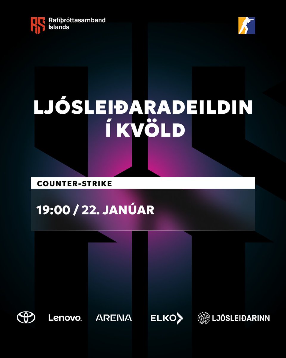 RÍSÍ - Rafíþróttasamband Íslands tweet media