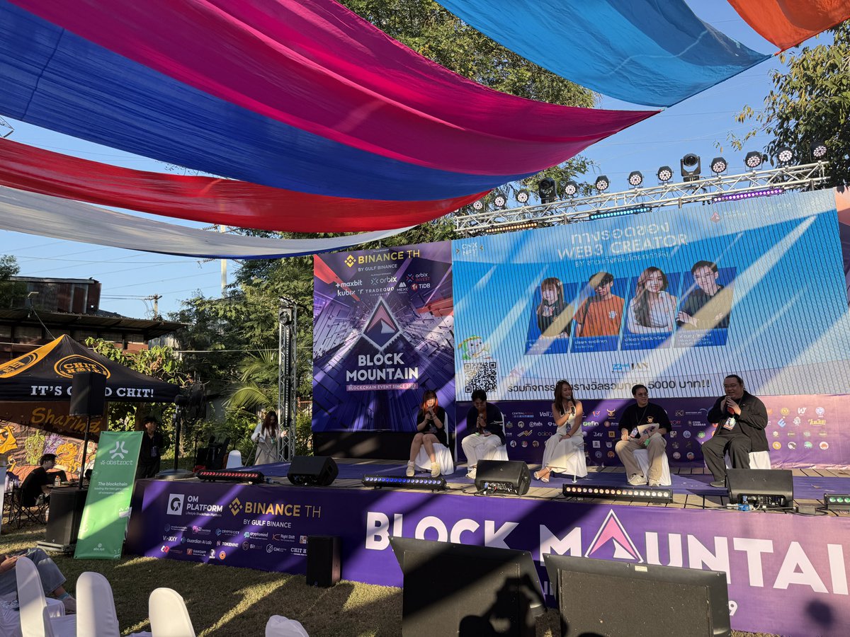 EarthDeFIRE's tweet photo. Block Mountain 2026 
22-26 มกราคม 2026
.
#Blockmountain #Blockmountain2026 #SparkTheFuture #SparkTheLayer

@Binance_TH_ 
#OmPlatform
@cryptomindgroup 
@orbixinvest 
#maxbit
#kubix
@MVenturesLabs 
@MEXC_Thailand 
@TradeQuoGlobal 
@AbstractChainTH #cnxnftday2026 https://t.co/ChHQb9zjTd