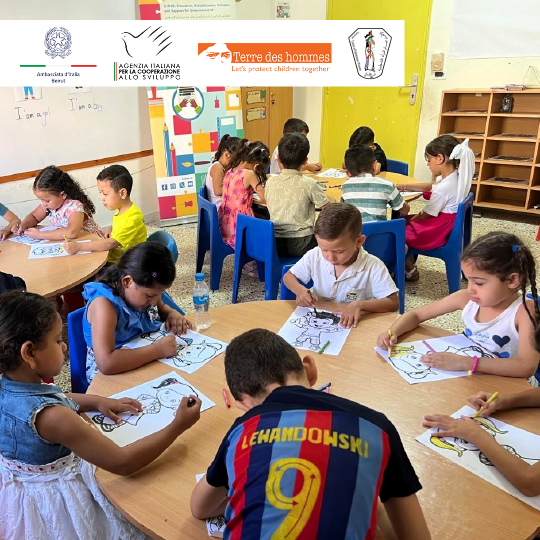 tdhitalylebanon's tweet photo. Unforgettable moments under the #ERISE project.
Funded by #Italy, children in the Palestinian camps enjoyed learning, play and PSS sessions with GUPW.
@aics_it
@ItalyinLebanon https://t.co/RQt23oNNLz