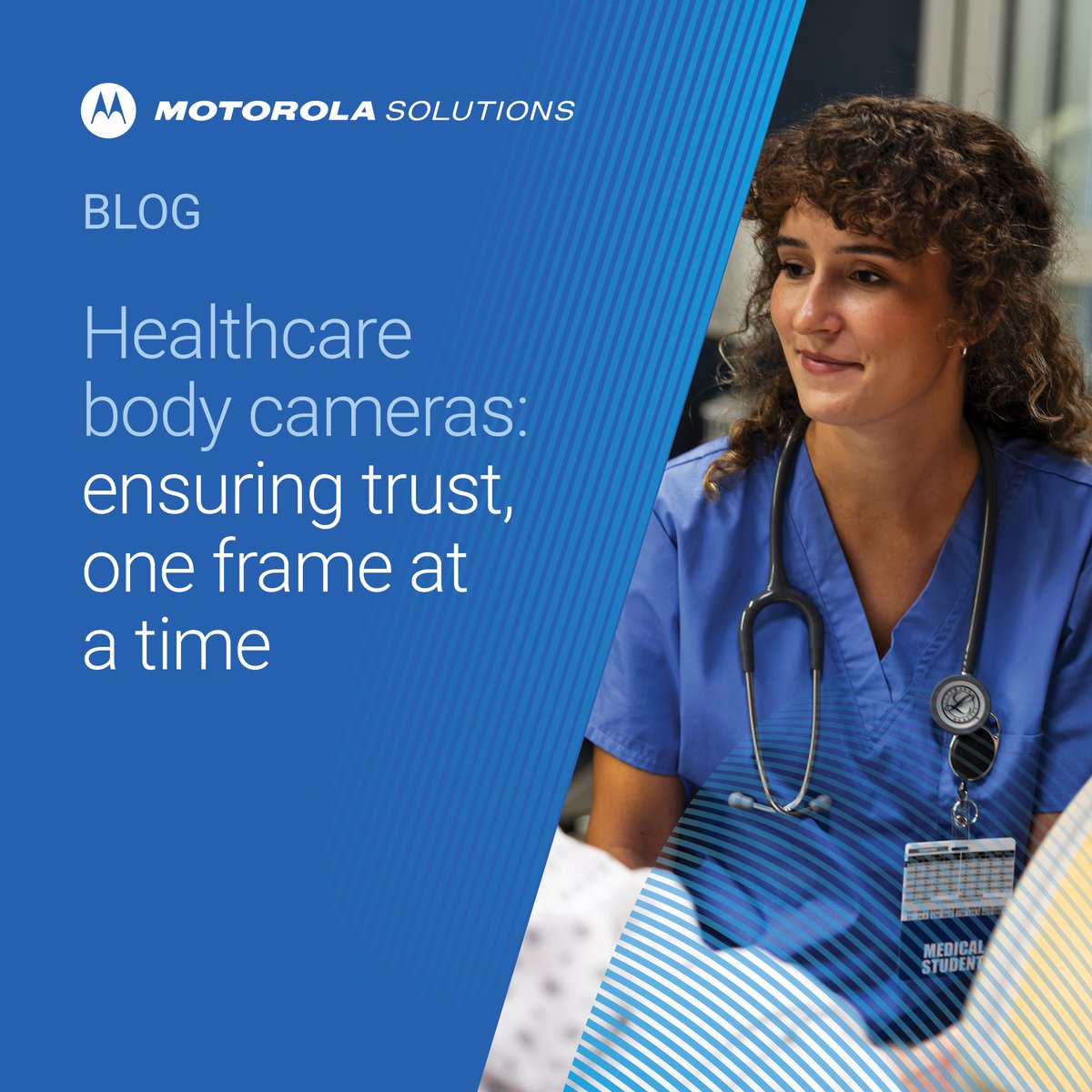 In healthcare facilities, safety and security are paramount concerns not only for patients but for medical staff and visitors too. Motorola Solutions latest blog explores how body cameras allow healthcare staff to be in control. Read here: stwb.co/eecpzeh