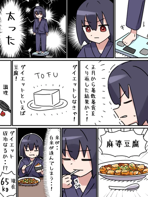 太った 