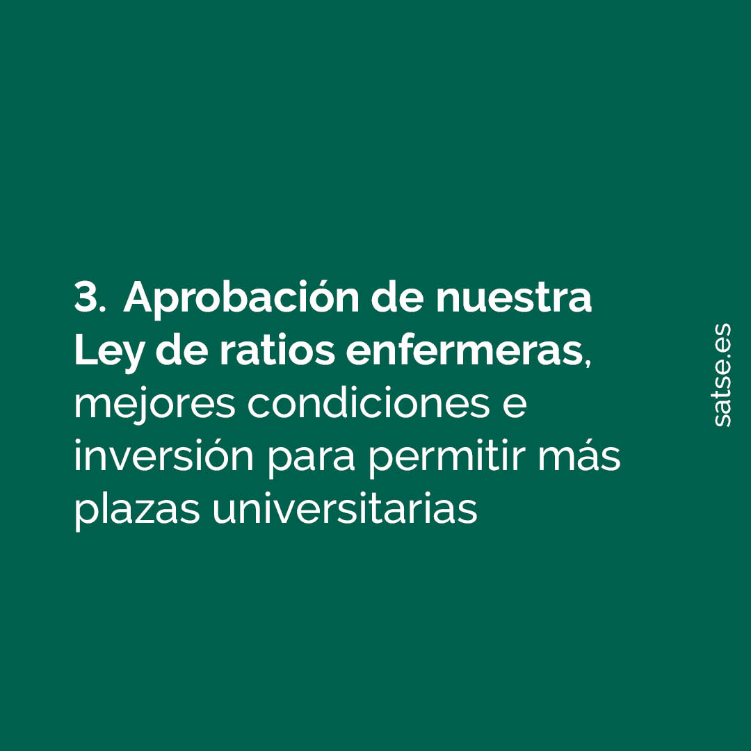 Sindicato_SATSE's tweet photo. Improvisar y poner parches no soluciona la falta de plantillas enfermeras que sufre nuestra sanidad desde hace años ⚠️

Reclamamos a Gobierno y Comunidades Autónomas soluciones sólidas a presente y futuro 📢

https://t.co/ABoEAQhdnX

#FaltanMiles https://t.co/957L6Sur67